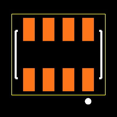 CLP-104-02-G-D Footprint
