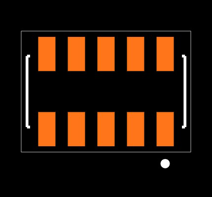 CLP-105-02-F-D Footprint