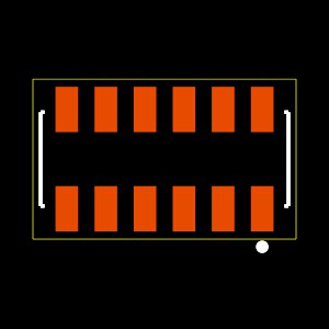 CLP-106-02-L-D-P Footprint