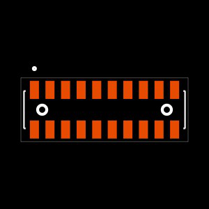 CLP-110-02-L-D-A-P Footprint