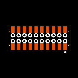 CLP-110-02-L-D-BE-K Footprint