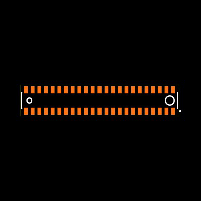 CLP-123-02-F-DH-A Footprint