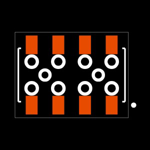 CLT-104-02-G-D-BE-A-K-TR Footprint