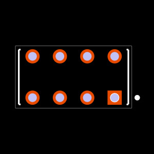 CLT-104-03-F-D Footprint