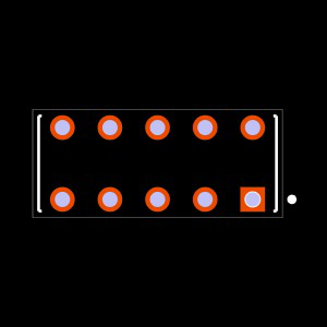 CLT-105-01-F-D Footprint