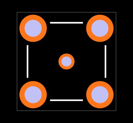 DIN7A-J-P-GF-ST-TH1 Footprint