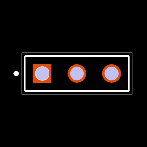 DW-03-08-T-S-256 Footprint