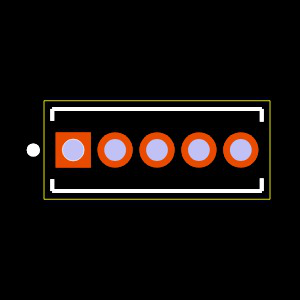DWM-05-56-L-S-394 Footprint