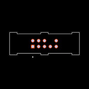 EHT-105-01-S-D-08 Footprint