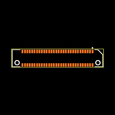 ERF8-030-05.0-S-DV-K-TR Footprint