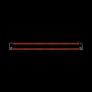 ERF8-070-05.0-L-DV-K-TR Footprint
