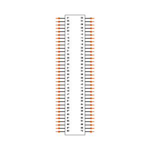 ERM8-070-03-S-D-RA-TR Symbol