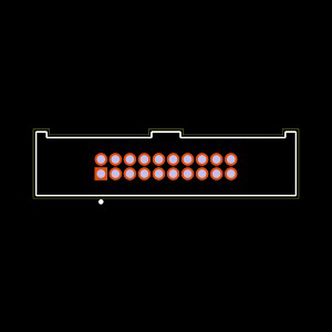 ESHF-110-01-L-D-TH Footprint