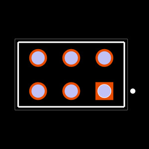 ESQ-103-49-G-D-LL Footprint