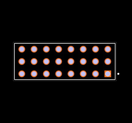 ESQ-108-34-G-T Footprint