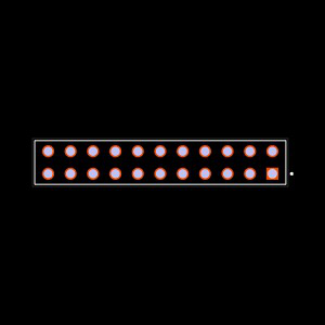 ESQ-111-12-S-D Footprint