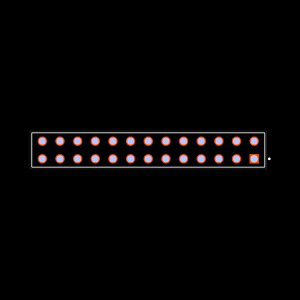 ESQ-113-48-L-D Footprint