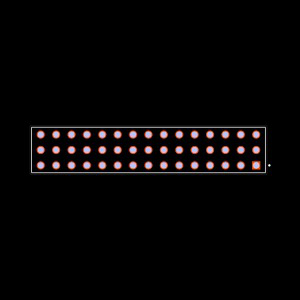 ESQ-115-44-L-T Footprint