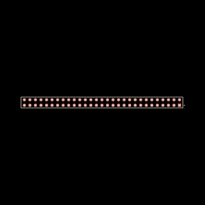 ESQ-129-34-L-D Footprint