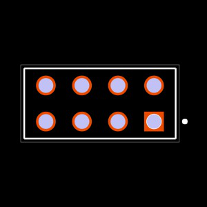 ESW-104-34-G-D Footprint