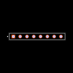 ESW-108-44-G-S Footprint