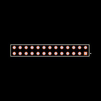ESW-113-12-G-D Footprint