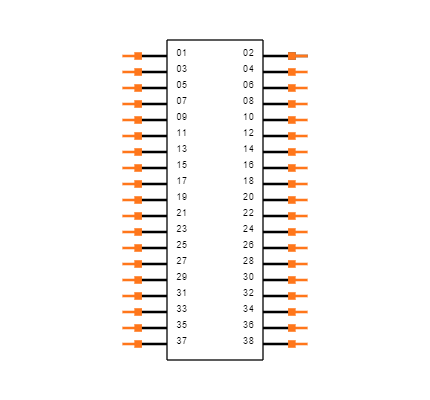 ESW-119-59-G-D Symbol