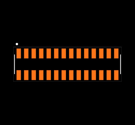 FLE-114-01-G-DV-K-TR Footprint
