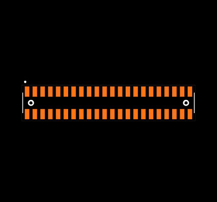FLE-122-01-H-DV-A Footprint
