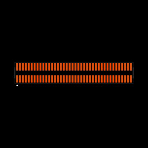 FTE-140-02-G-DV-P-TR Footprint
