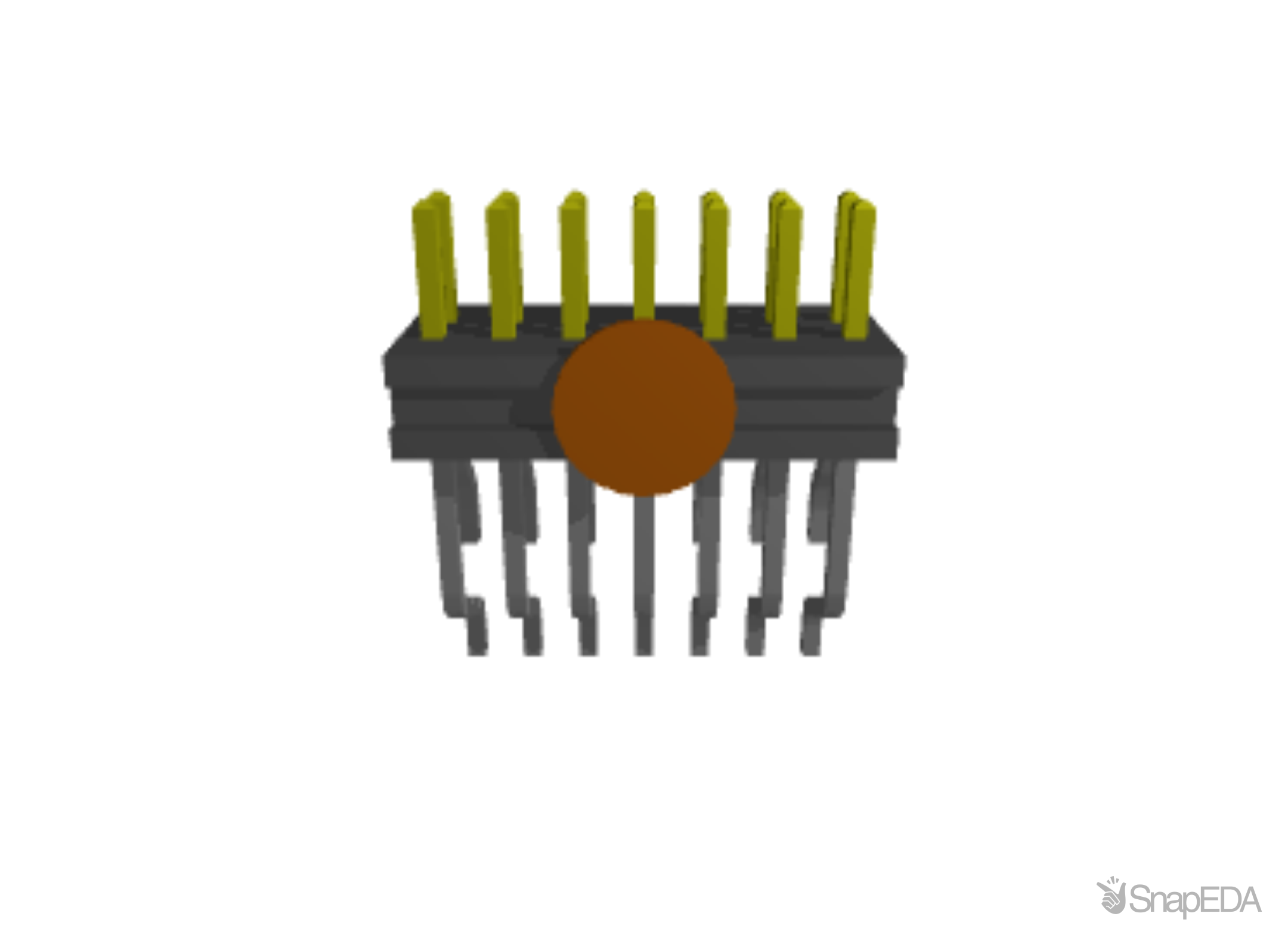 FTMH-107-02-L-DH-K-TR 3D Model