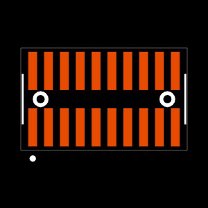 FTMH-110-03-L-DV-A-P Footprint