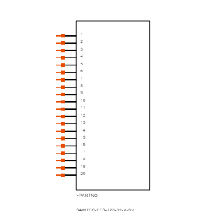 FTS-120-02-L-SV Symbol