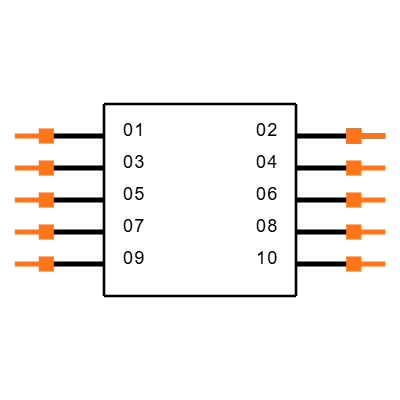 FTSH-105-01-S-DV-K Symbol