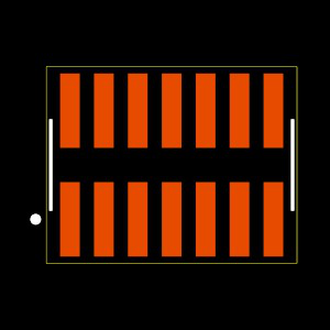 FTSH-107-01-L-DV Footprint