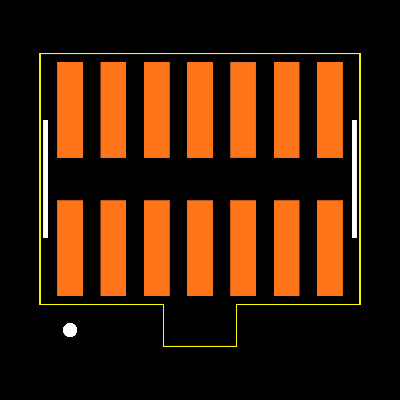 FTSH-107-01-L-DV-K-P Footprint