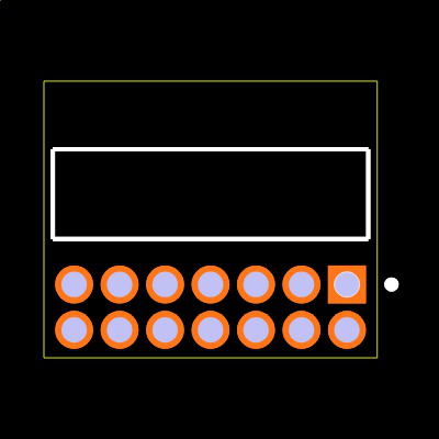 FTSH-107-03-S-D-RA Footprint