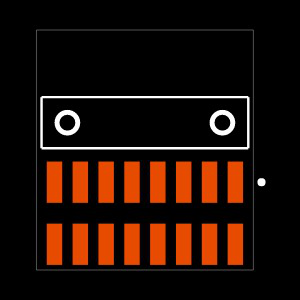 FTSH-108-01-S-DH-A Footprint