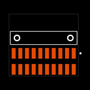 FTSH-110-01-L-DH-A Footprint