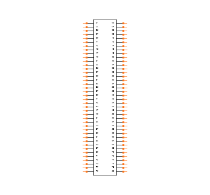 FTSH-140-04-F-D Symbol