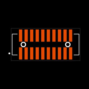 FW-10-03-L-D-225-075-ES-A-P Footprint