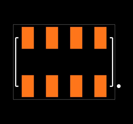 HLE-104-02-G-DV-P-TR Footprint