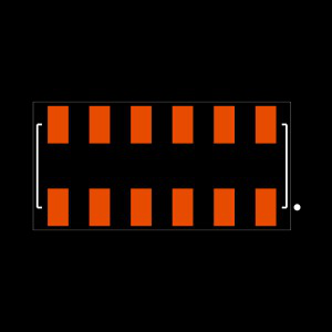 HLE-106-02-F-DV Footprint