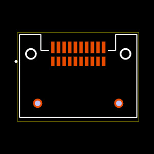 HSEC8-110-01-S-RA-TR Footprint