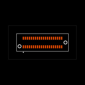 HSEC8-120-01-SM-DV-A Footprint