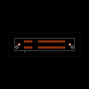 HSEC8-125-01-S-DV-A-L2-TR Footprint