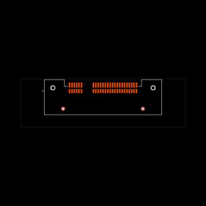 HSEC8-125-01-S-RA-BL Footprint