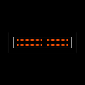 HSEC8-137-01-L-DV Footprint