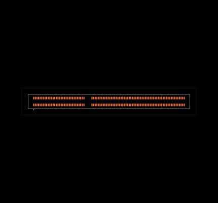 HSEC8-190-01-L-DV Footprint
