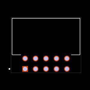 HTSS-105-05-S-D-RA Footprint